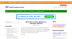 Desktop Screenshot of indiaconsumerforum.org
